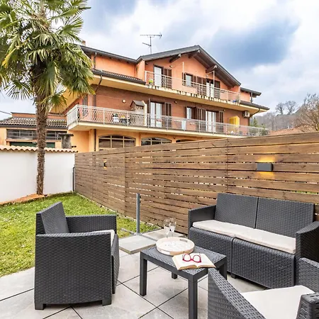 Solelago Dormelletto, Garden, Patio, Wi-fi, Ac Appartement